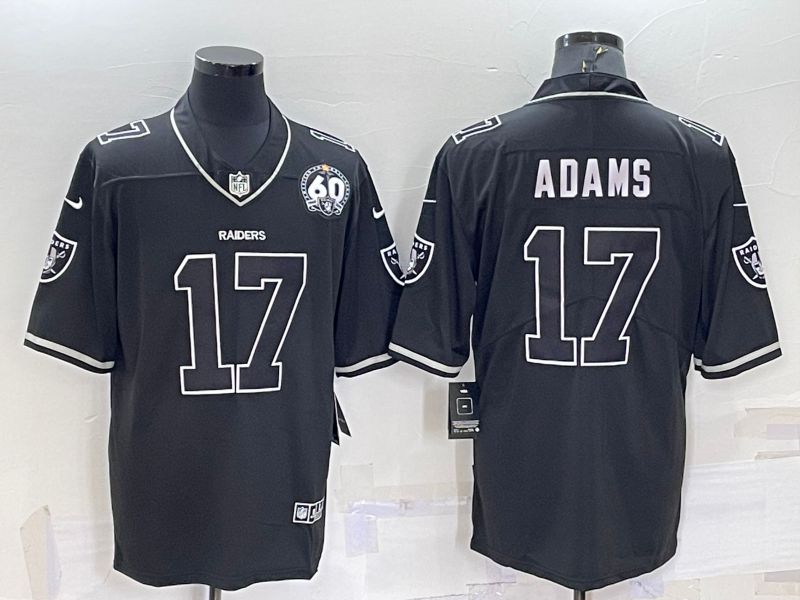 Men Oakland Raiders #17 Adams Black 2022 Nike Limited Vapor Untouchable NFL Jerseys
